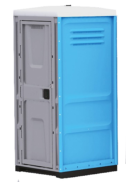Пластиковая туалетная кабина Тойпек цвет синий